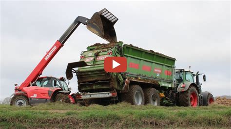 Chantier D Pandage De Fumier R Aliser Par La Sarl Grimault Paille Et