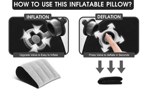 Inflatable Sex Position Pillow Portable Sex Wedge Pillow Cushion For