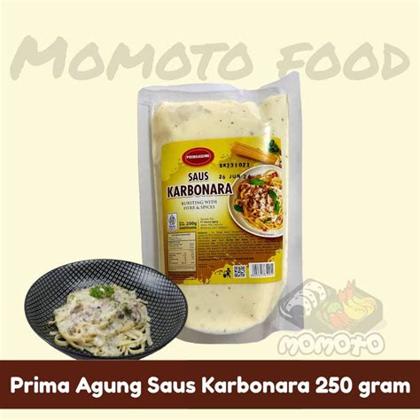 Jual Saus Mentai Tartar Keju Karbonara Instan Prima Agung Gram