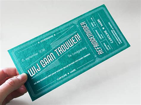 Retro Movie Ticket Invitation on Behance