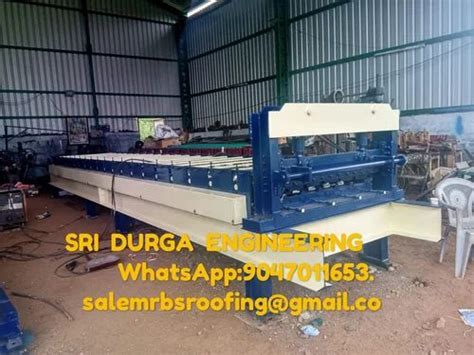 15hp Fully Automatic Roofing Sheet Making Machine Job Thickness 0 1 0