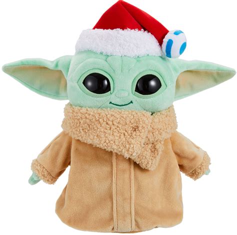 New The Mandalorian The Child (Grogu) 8" Holiday Plush Toy available now! | The Force Awakens Toys