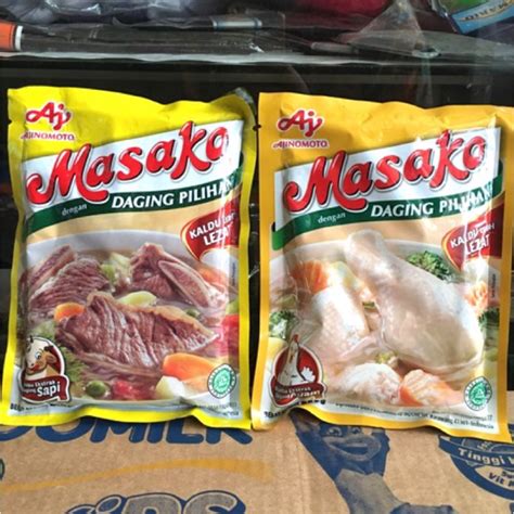 Jual Masako Bumbu Penyedap Ayam Sapi 250 Gram Shopee Indonesia