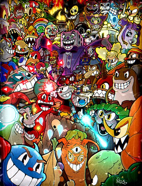 Cuphead Bosses - calfasr