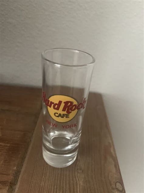 New York Hard Rock Cafe Shot Glass Ebay