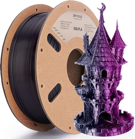 Eryone Silk Dual Colour Filament Pla D Printer Mm Mm