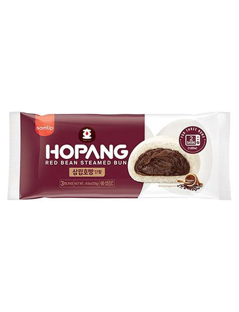 Hopang Red Bean Steamed Bun 255g