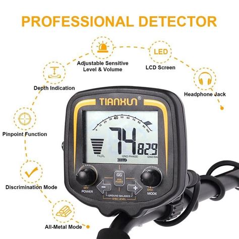 Wykrywacz metali Tianxun TX-850. Detektor. Poszukiwanie. Warszawa ...