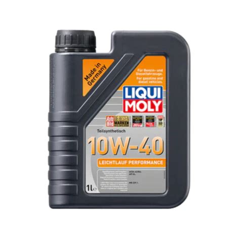 Aceite Liqui Moly 10w 40 Leichtlauf Performance 1 Litro ID LQ2338MLY