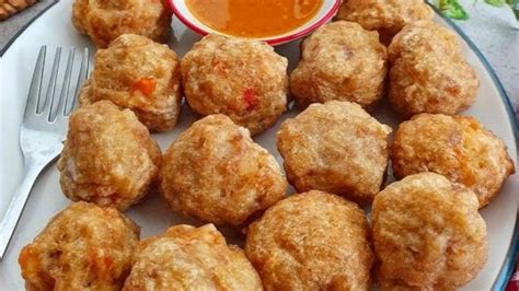 Resep Bakso Goreng Hasilnya Gak Keras Renyah Banget