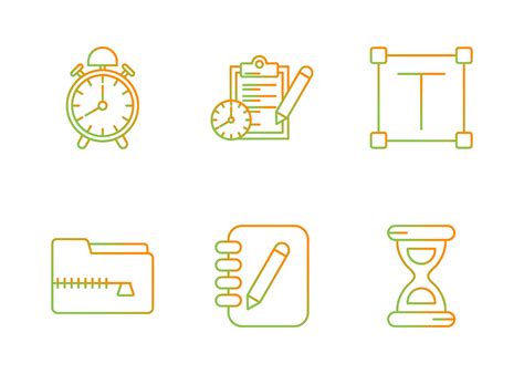 Reminder And To Do Vector Icon Set 17358499 Vector Art At Vecteezy