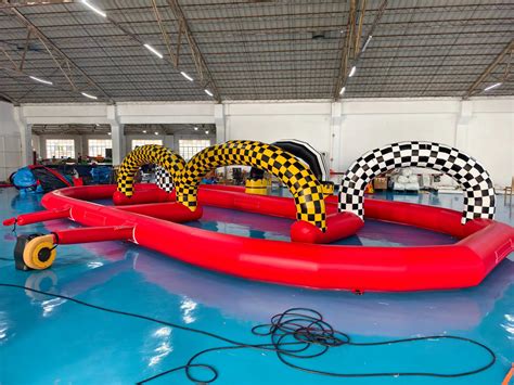 Inflatable Go Kart Race Track | Portable Racing Tracks | Got Inflatables