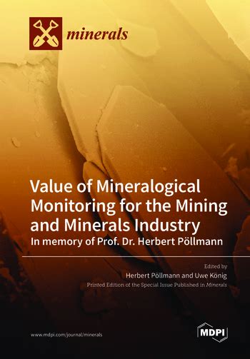 Value Of Mineralogical Monitoring For The Mining And Minerals Industry