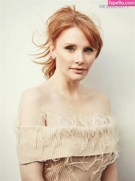 Bryce Dallas Howard Brycedhoward Nude Leaked OnlyFans Photo