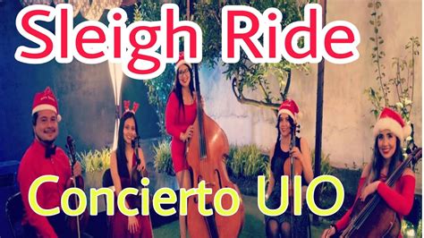 Sleigh Ride Leroy Anderson Arreglo Pablo S Mora Valenzuela