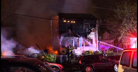 Early Morning Three Alarm Fire Destroys Several Homes In Irvington Township