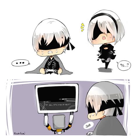 Nier Automata Ending E By Evenica On Deviantart