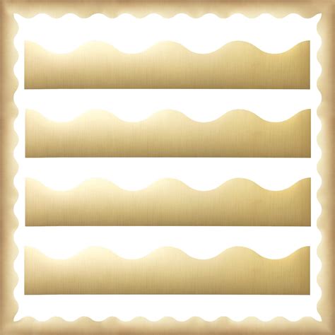 Amazon Seajan Ft Gold Bulletin Board Borders Gold Scalloped