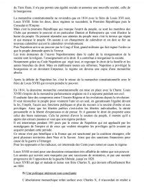 Paragraphe argumenté sur l échec de la Monarchie Constitutionnelle