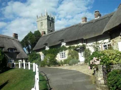 Godshill Cottages And All Saints Church Youtube