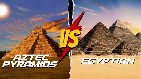 Aztec Pyramids Vs Egyptian Pyramids YouTube