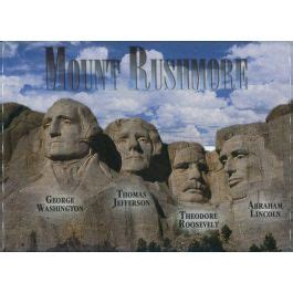 Mt. Rushmore Presidents Names Magnet