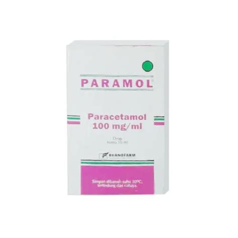 Paramol Drops 10 Ml Kegunaan Efek Samping Dosis Dan Aturan Pakai