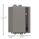 Rheem RTGH 84DVLP 3 Super High Efficiency Condensing Indoor Tankless