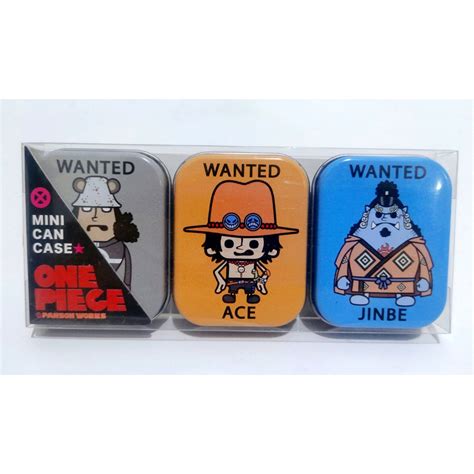 Jual Mini Can Case One Piece Panson Works Ace Jinbe Kuma Original JPN