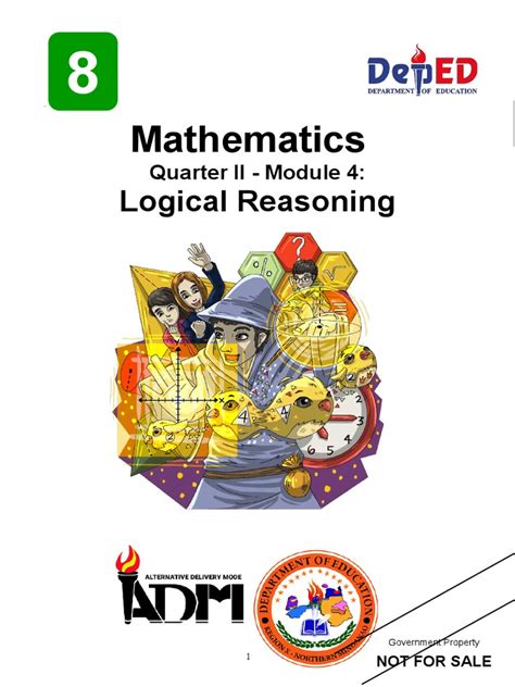 Edited Math 8 Quarter 2 Mod 4 Logical Reasoning Pdf Deductive