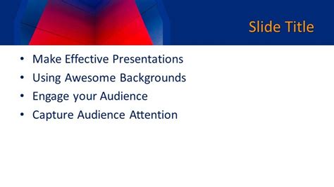 Free Spectrum Powerpoint Template And Presentation Slides