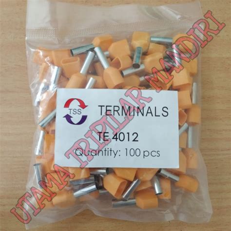 Jual Kabel Skun Ferrules Insulated Tss Te Orange Shopee Indonesia