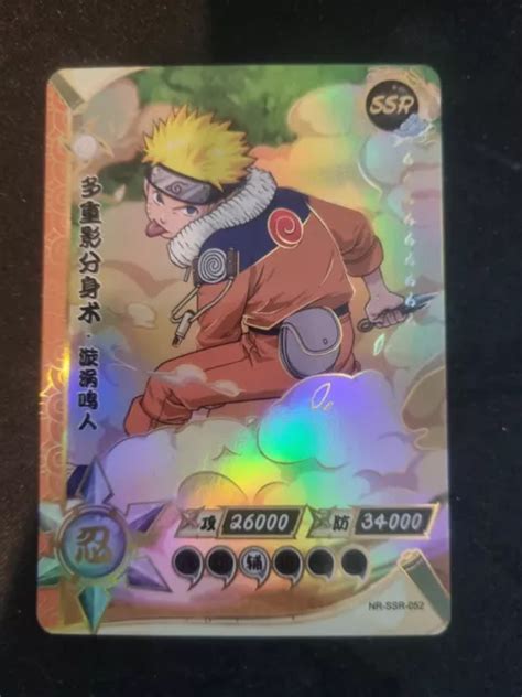 Kayou Official Licensed Naruto Tcg Hatake Kakashi Ssr Nr Ssr Eur