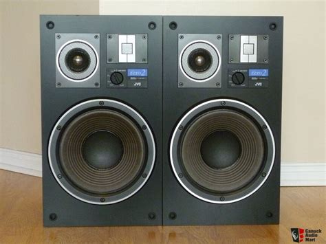 Rare Vintage JVC Zero 2 Bookshelf Speakers For Sale Photo 503719