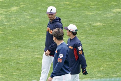 ひらり〜⚾️ On Twitter ダルビッシュ様拝めました🥺 アップ終わりは村上さんと山本由伸さんと喋りながら帰っていきました