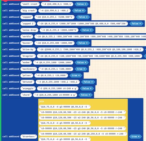 Sound Effect Demo No Extensions Show Tell Microsoft Makecode