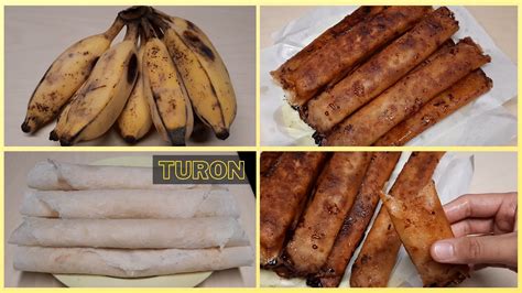 How To Cook Turon Filipino Dessert Snack Swak Sa Budget Pwedeng