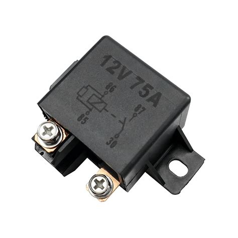 Pack Of 2 75a 12v Starter Relay Replacement For