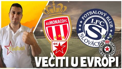 Crvena Zvezda Monako Slova Ko Partizan Liga Evrope I Liga