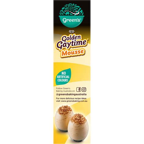 Greens Golden Gaytime Mousse Mix 195g Woolworths