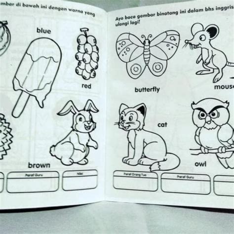 Detail Gambar Mewarnai Bahasa Inggris Koleksi Nomer 34