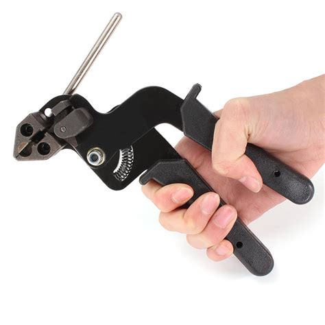 Stainless Steel Cable Tie Gun Tool Automatic Tightener Tensioner Cutter