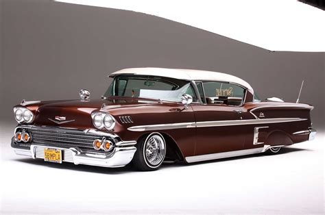 1958 Chevrolet Impala Custom Tuning Hot Rods Rod Gangsta