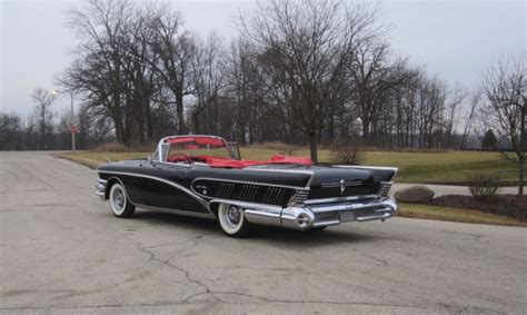 1958 Buick Limited Carlsbad Black Convertible 364cu300hp Franks