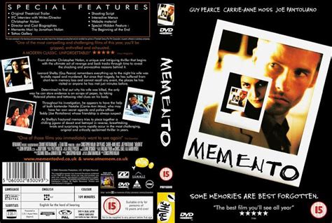 Memento Dvd Cover With Images Dvd Covers Dvd Movie Blog