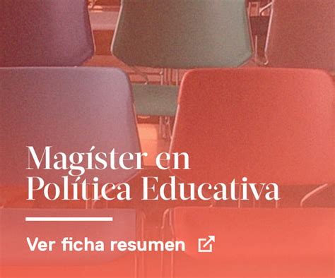 Presentaci N Mag Ster En Pol Tica Educativa