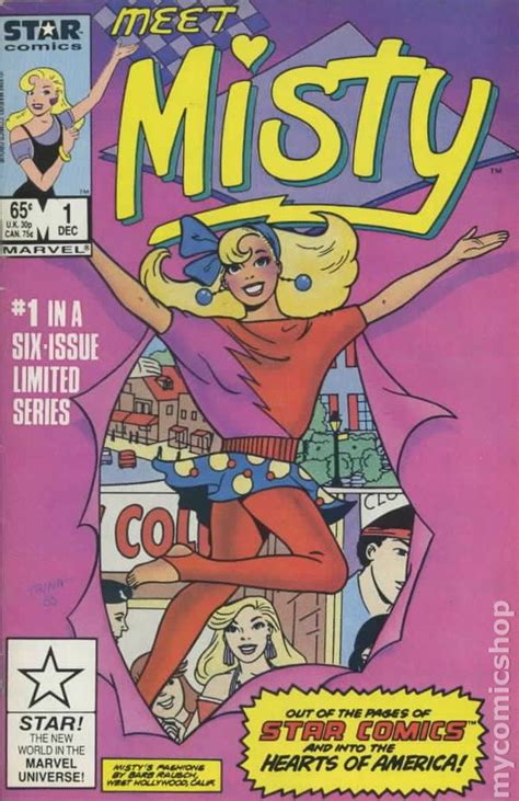 Meet Misty (1985 Marvel/Star Comics) comic books