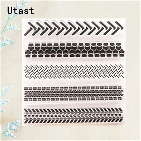 Шин печати текстуры ясно, силиконовые штампы/прозрачный резиновый штамп ...