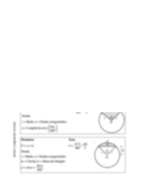 Solution Formulas Circulos Studypool