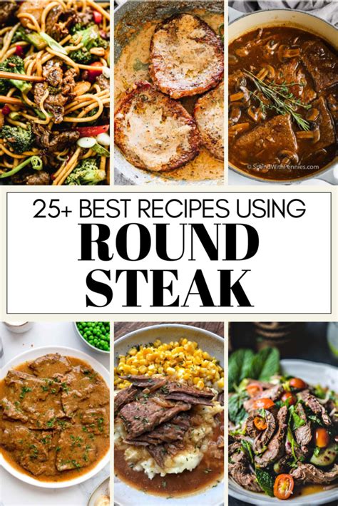 25+ Quick and Easy Round Steak Recipes - Platings + Pairings